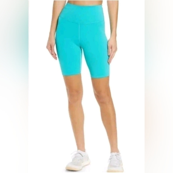 IVL Collective Hydrasculpt Bike Shorts Teal Blue Size 12 NWT - Picture 3 of 10